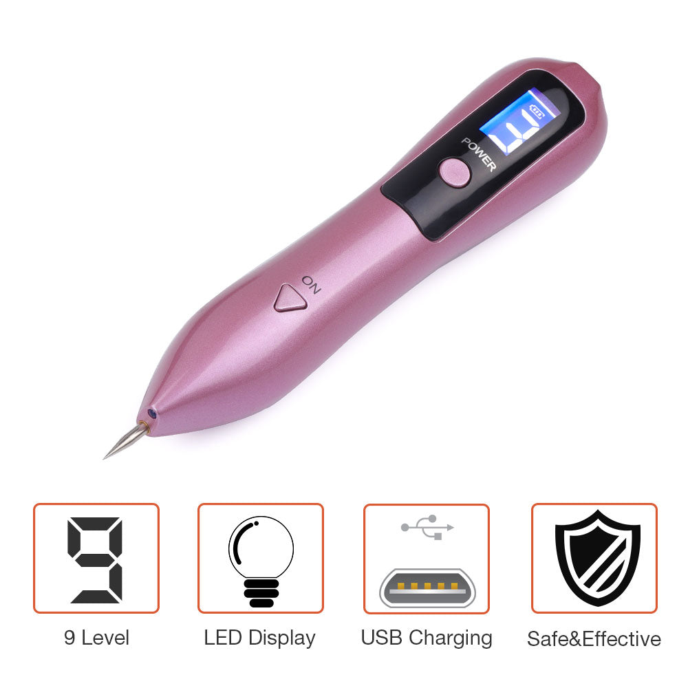 9-GEAR MOLE PEN Electric Beauty Spot Pen USB Rechargeable Removal Blackhead  U9Y5 $25.10 - PicClick AU